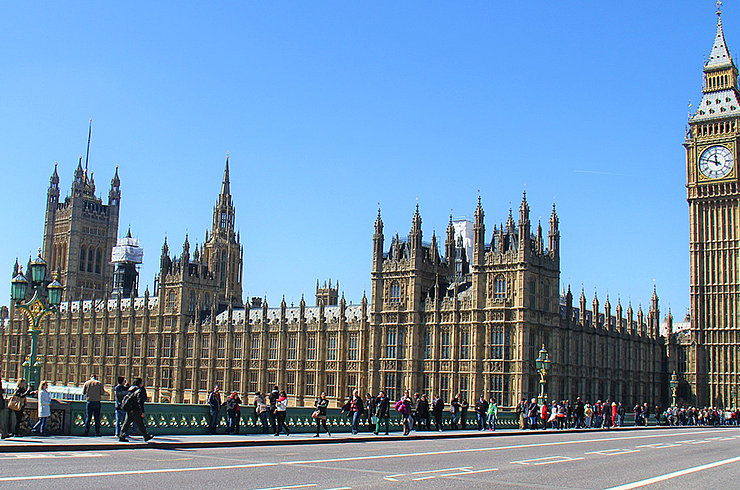 Das britische Parlament. Foto: pixabay.com