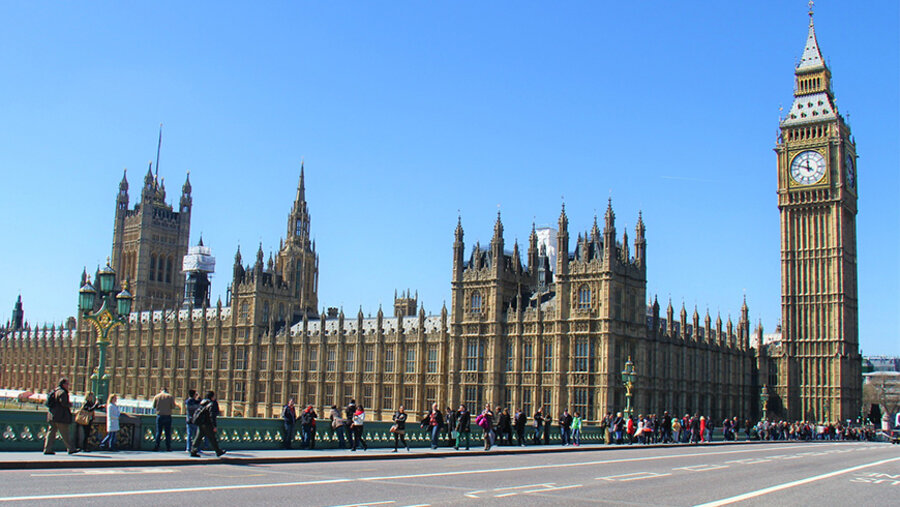 Das britische Parlament. Foto: pixabay.com