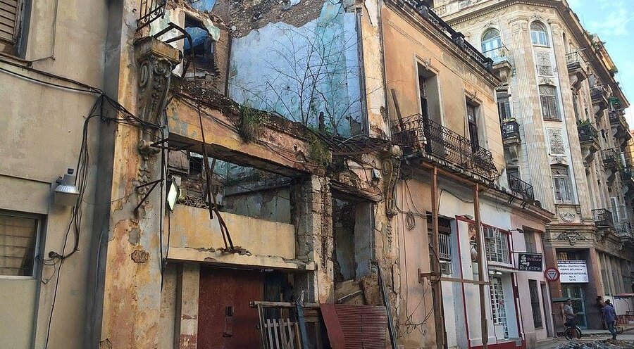 In Kuba sind viele Häuser kaum noch bewohnbar. Foto: Botschafter für Menschenrechte