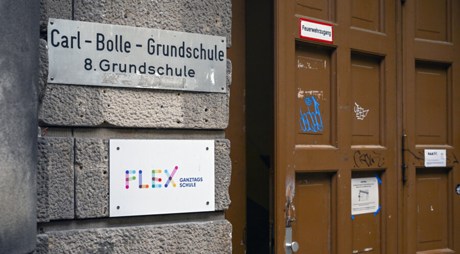 An der Carl-Bolle-Grundschule in Berlin-Moabit ist es neben queerfeindlichem auch zu religiösem Mobbing gekommen. Foto: picture alliance/dpa | Soeren Stache