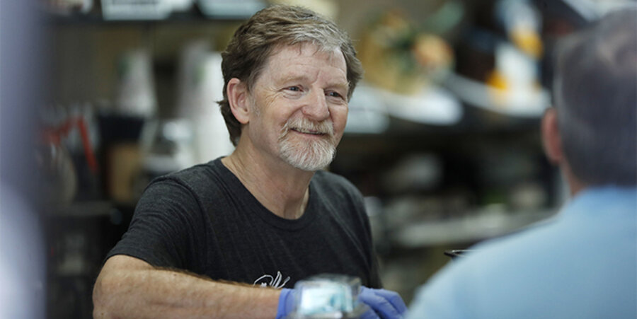 Der christliche Bäcker Jack Phillips. Foto: picture-alliance/AP Images