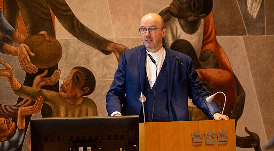 Landesbischof Tobias Bilz fordert Verantwortung für Betroffene sexualisierter Gewalt. Foto: EVLKS