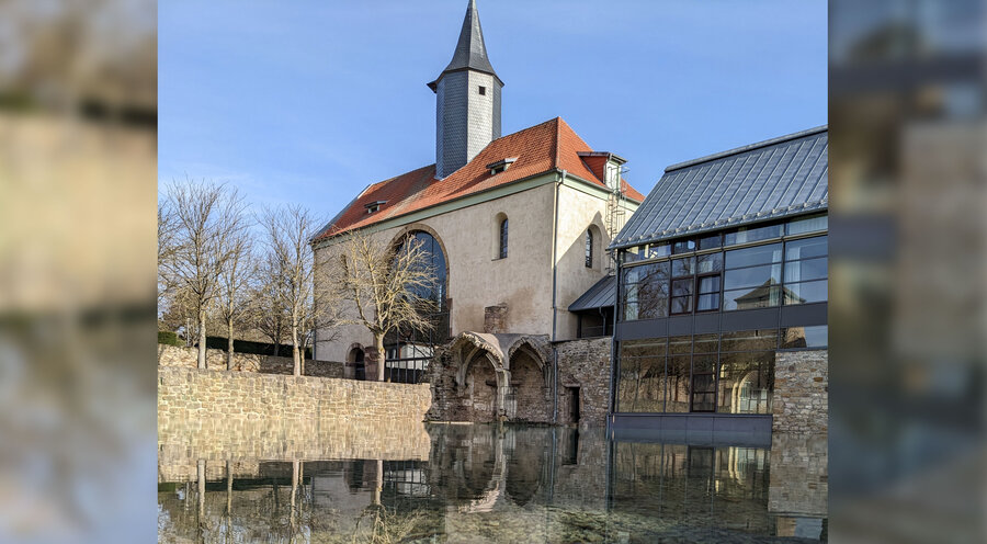 Der Kirchenbau des Ordens der Zisterzienser aus dem 12. Jahrhundert. Foto: Luca Kleine-Besten