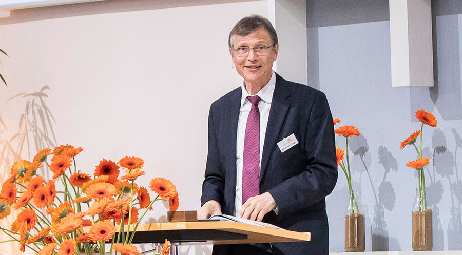 Der Missionsleiter des Werks, Pfarrer Johannes Lange. Foto: Licht im Osten/Daniel Gronau
