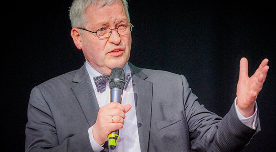 Der frühere Generalsekretär der Evangelischen Allianz, Hartmut Steeb: Tötung ungeborener Kinder „die allergrößte Menschenrechtskatastrophe aller Zeiten“ / Foto: IDEA/Koebke
