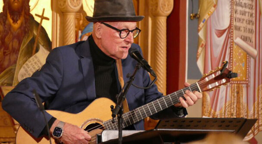 Der christliche Liedermacher Siegfried Fietz. Foto: Bibel TV