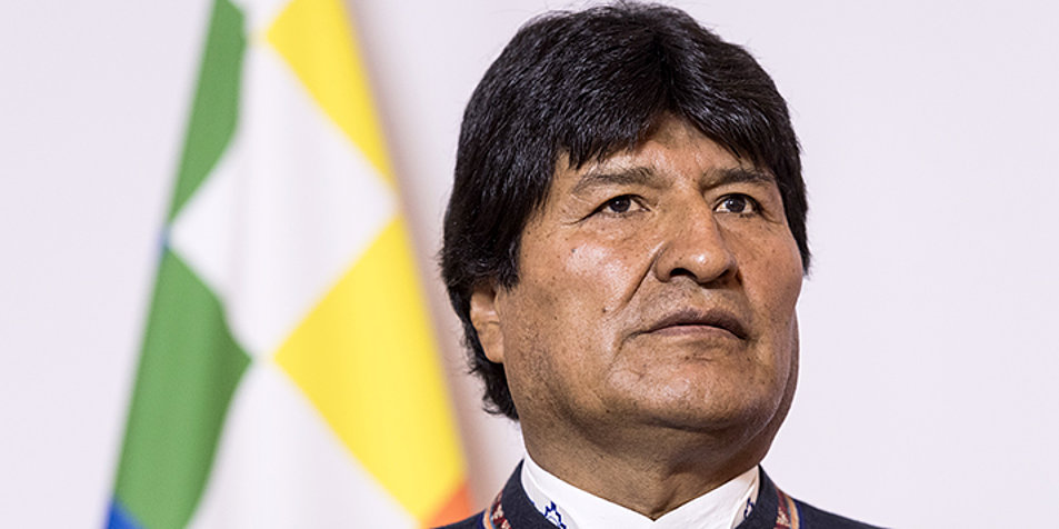 Der Präsident Boliviens Evo Morales. Foto: picture-alliance/AP Photo