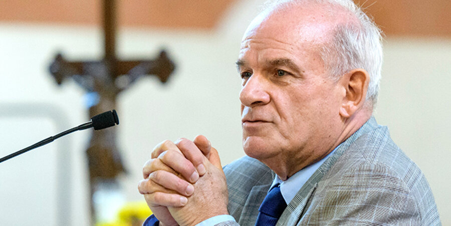 Der Fernsehjournalist Peter Hahne beim Klosterkammertag. Foto: Hans-Jürgen Wege/tonwert21.de