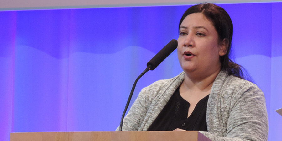 Die pakistanische Menschenrechtsanwältin und katholische Christin Aneeqa Maria Anthony. Foto: idea/Städter