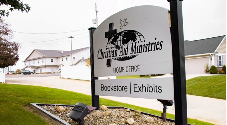 Das Gebäude des evangelikalen Hilfswerks Christian Aid Ministries in Ohio. Screenshot: christianaidministries.org
