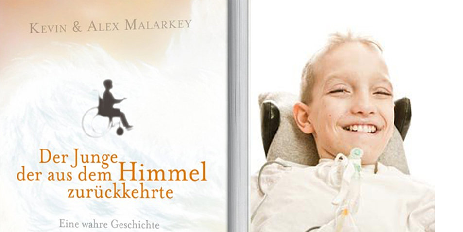 Frei erfunden: Der Stoff des internationalen Bestsellers „Der Junge, der aus dem Himmel zurückkehrte“. Fotos: Gerth Medien