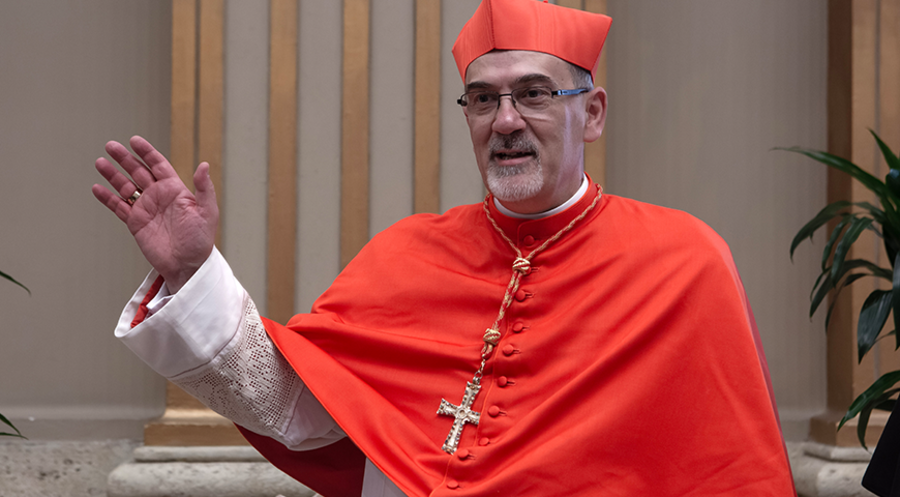 Der Lateinische Patriarch von Jerusalem, Pierbattista Kardinal Pizzaballa. Foto: picture alliance/age fotostock Spain/maria grazia picciarella