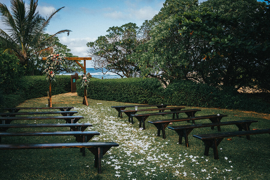 70 Paare haben sich darum beworben, auf der hessischen Landesgartenschau kirchlich zu heiraten. Symbolfoto: unsplash.com