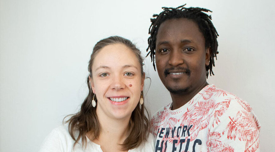 Saleh und Saskia Nyindo lernten sich vor 10 Jahren in Tansania kennen. Foto: privat