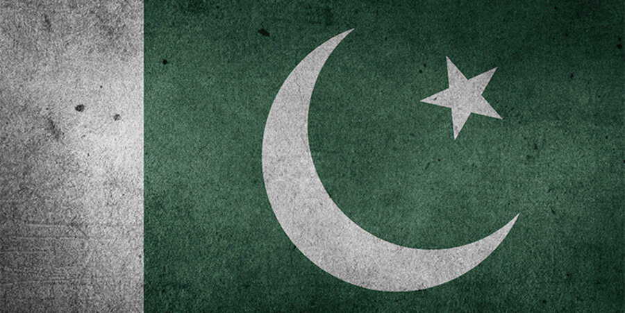 Die pakistanische Flagge. Symbolbild: pixabay.com