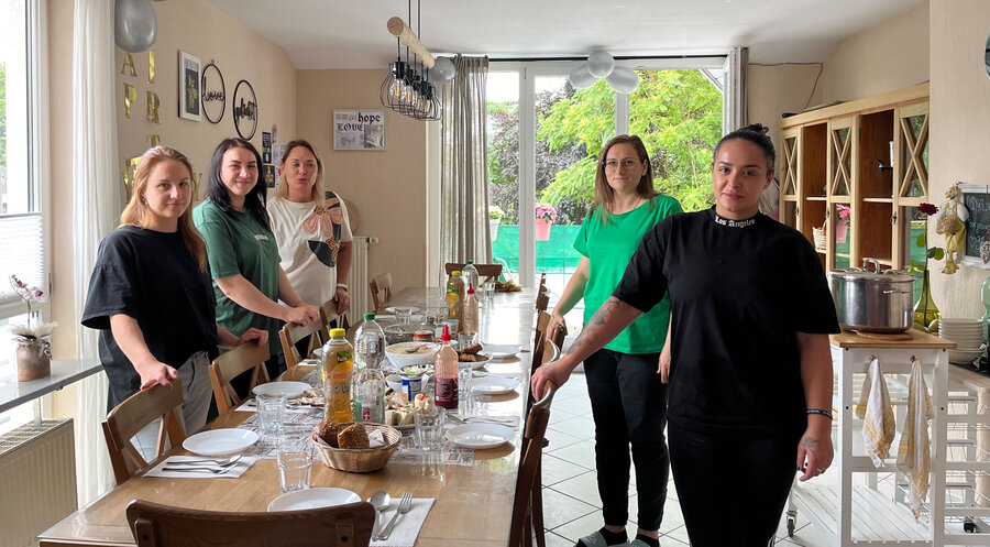 Aktuell wohnen fünf Bewohnerinnen in der Frauen-WG der Gefährdetenhilfe Köln – sie werden 24 Stunden am Tag von einer Mitarbeiterin betreut. Foto: IDEA/Erika Weiss