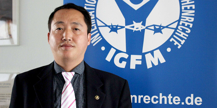 Der ehemalige nordkoreanische Hauptmann Joo-il Kim. Foto: IGFM