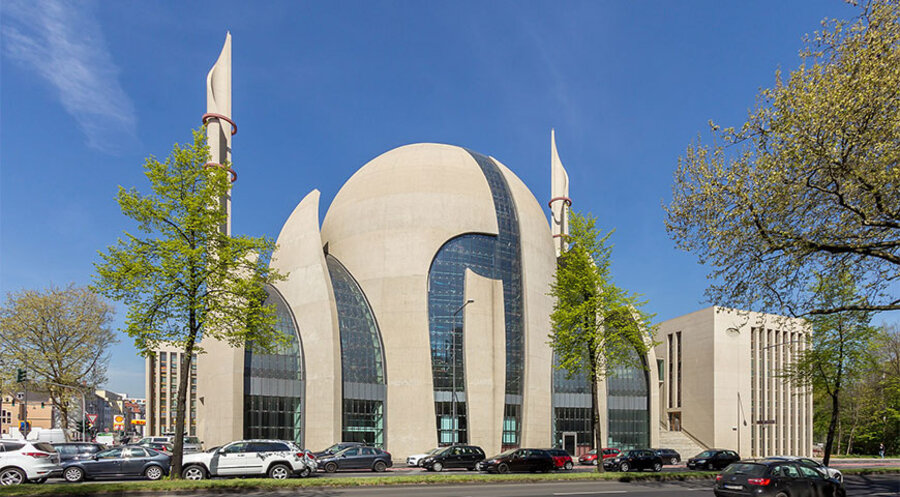 Die DITIB-Zentralmoschee in Köln. Foto: Raimond Spekking