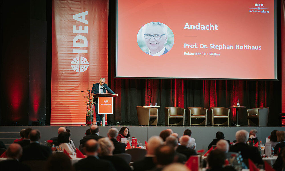 Impressionen vom IDEA-Jahresempfang. Foto: IDEA/Matthias Schmitt