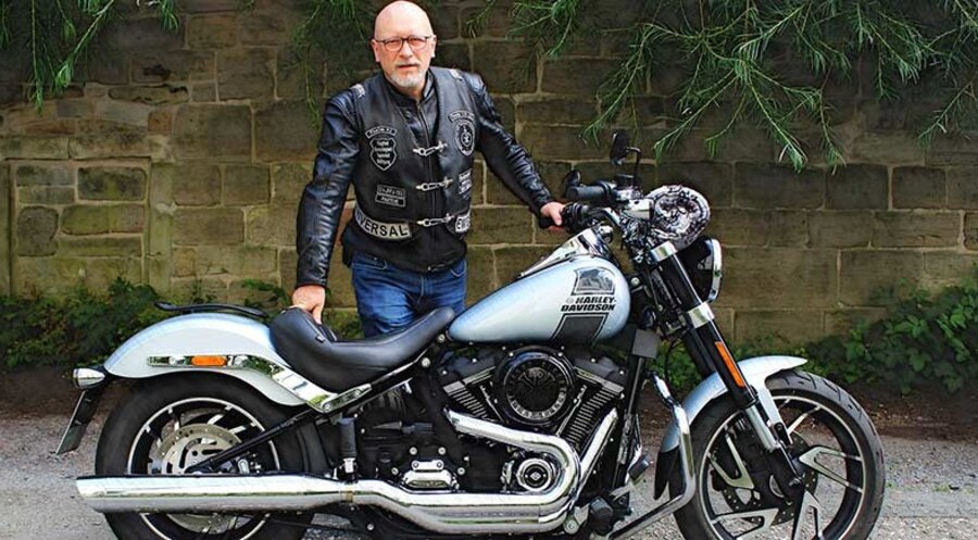 Arnd Kuschmierz ist Superintendent und Biker. Foto: Privat