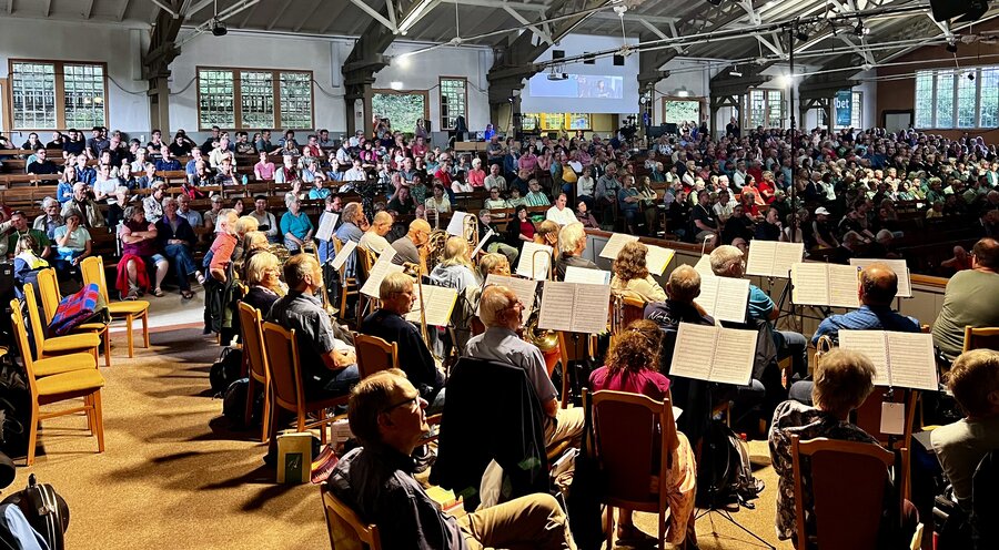 Auch Musik darf bei der Allianzkonferenz nicht fehlen. Foto: EAD