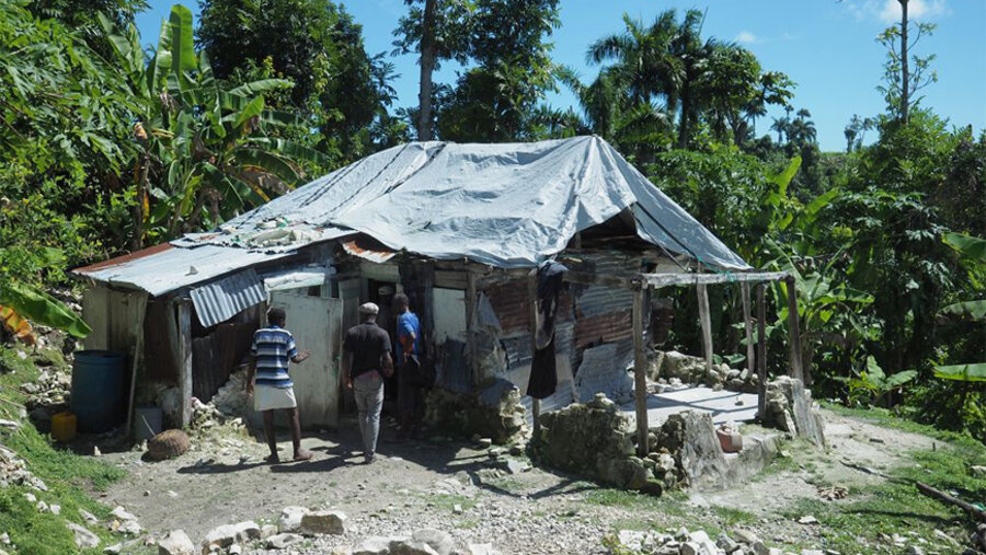 Viele Menschen auf Haiti leben in extremer Armut. Foto: AEHaiti