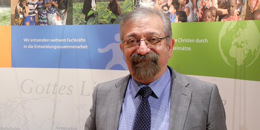 Der Gründer und Leiter des Londoner Theologischen Zentrums PARS, Mehrdad Fatehi. Foto: Klaus-Peter Grasse