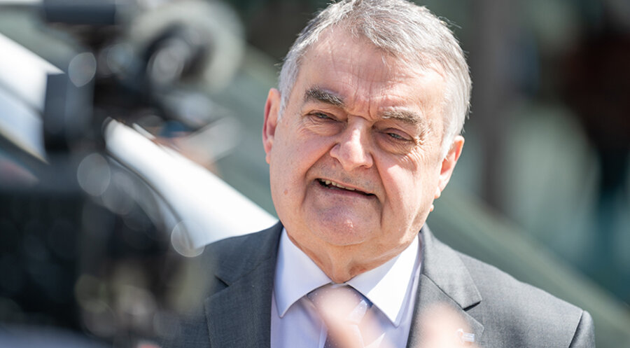 Der nordrhein-westfälische Innenminister Herbert Reul (CDU). Foto: Mark Hermenau