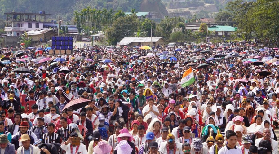 Rund 200.000 Christen protestieren gegen das Anti-Konversionsgesetz. Foto: APCF