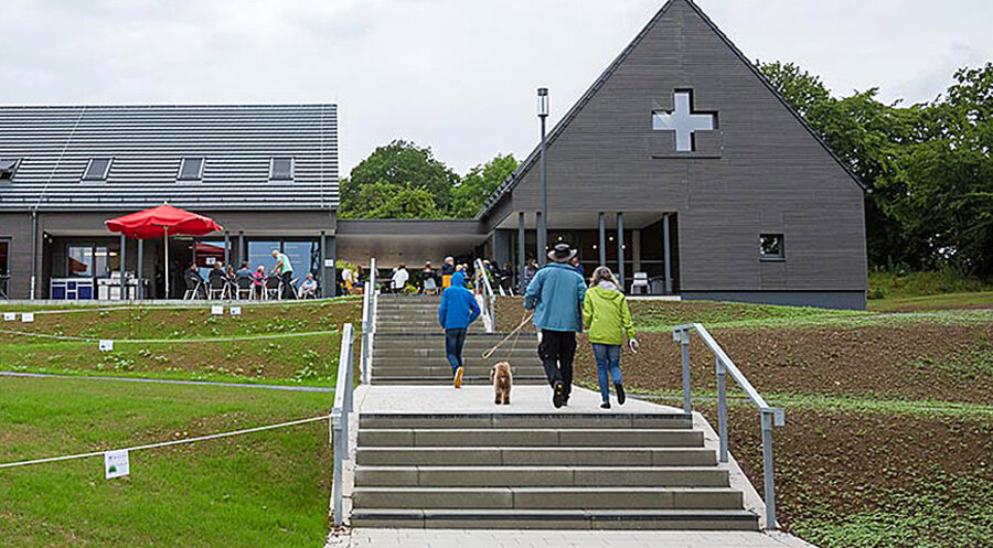 Die neue Zentrale von „Kirche unterwegs“ am Edersee. Foto: medio.tv/socher