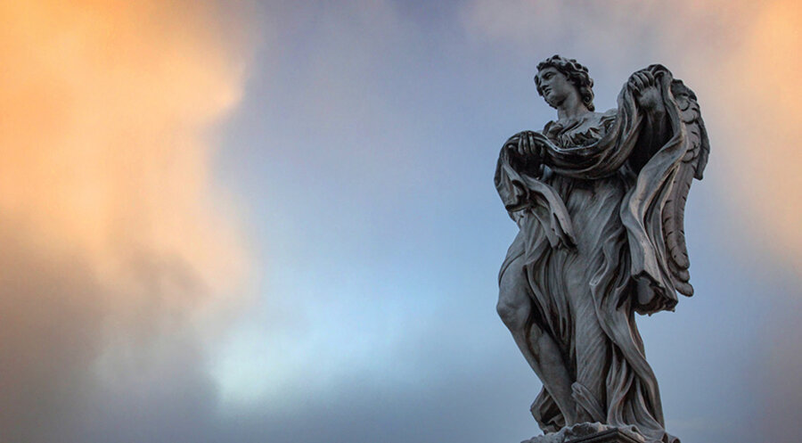 Das Schwert des Erzengels habe den Mann in den Hals geschnitten und ihn verletzt. Symbolofto: unsplash.com