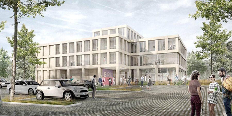 Für das neue Medienhaus sind 21,8 Millionen Euro veranschlagt. Foto: ERF/Müller Architekten