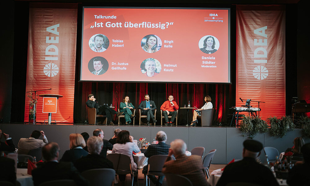 Impressionen vom IDEA-Jahresempfang. Foto: IDEA/Matthias Schmitt