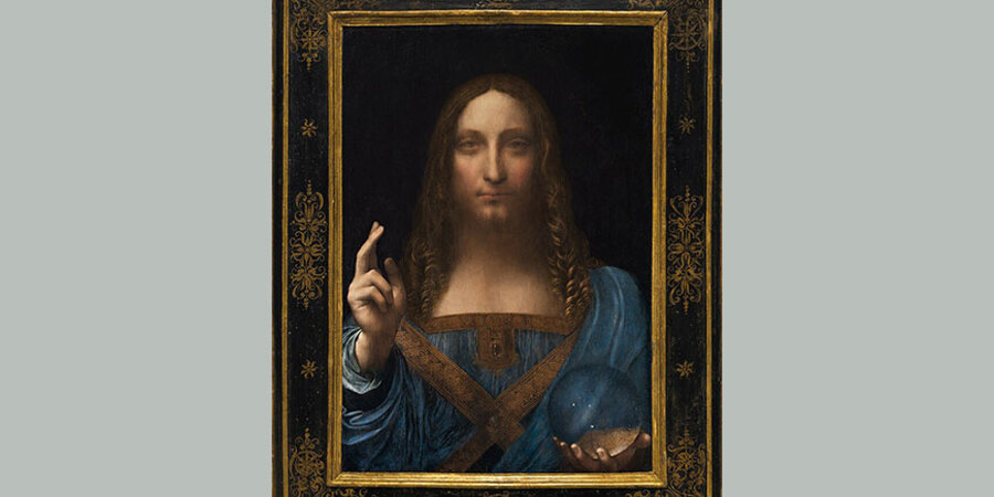 Das Gemäder „Salvator Mundi” wird inzwischen einem Schüler von Leonardo da Vinci zugeschrieben. Foto: commons.wikimedia.org