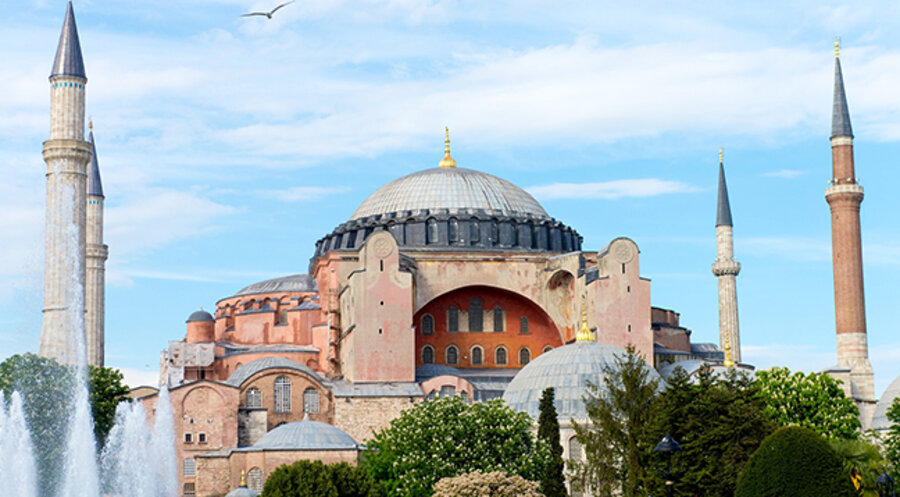 Die Türkei weist Vorwürfe unrechtmäßiger Ausweisungen ausländischer Christen zurück. Symbolfoto: Die Hagia Sophia in Istanbul. Foto: pixabay