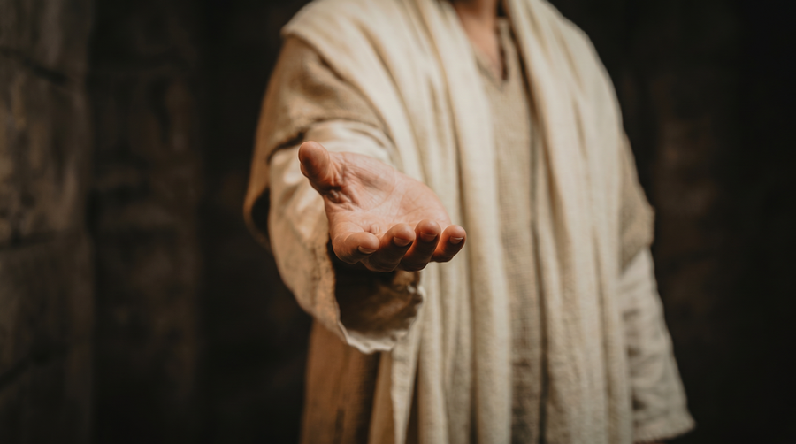 Jesus lädt uns ein, ihm zu folgen.