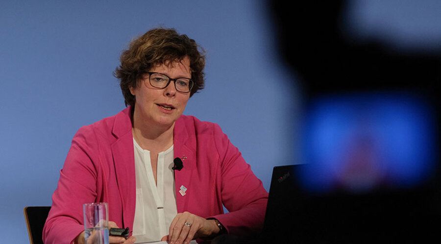 Die Bischöfin der Evangelischen Kirche von Kurhessen-Waldeck, Beate Hofmann. Foto: MedioTV Schauderna
