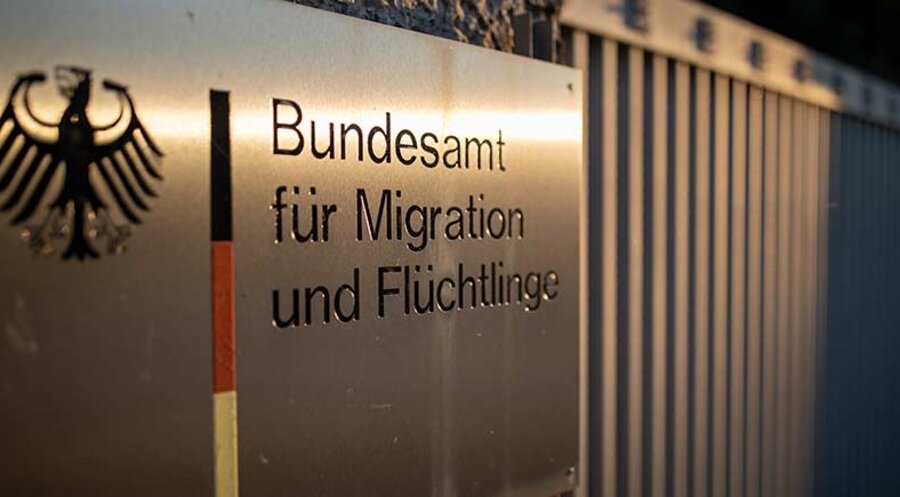Das Bundesamt für Migration und Flüchtlinge in Berlin. Foto: picture-alliance/dpa|Daniel Karmann