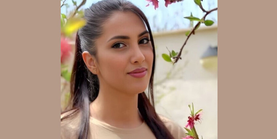 Die iranische Christin Zahra (Hannah) Gholami. 