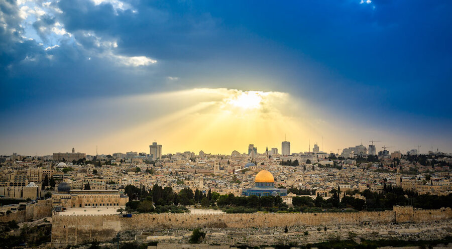 Ein Blick auf Jerusalem. Foto: iStock/FredFroese