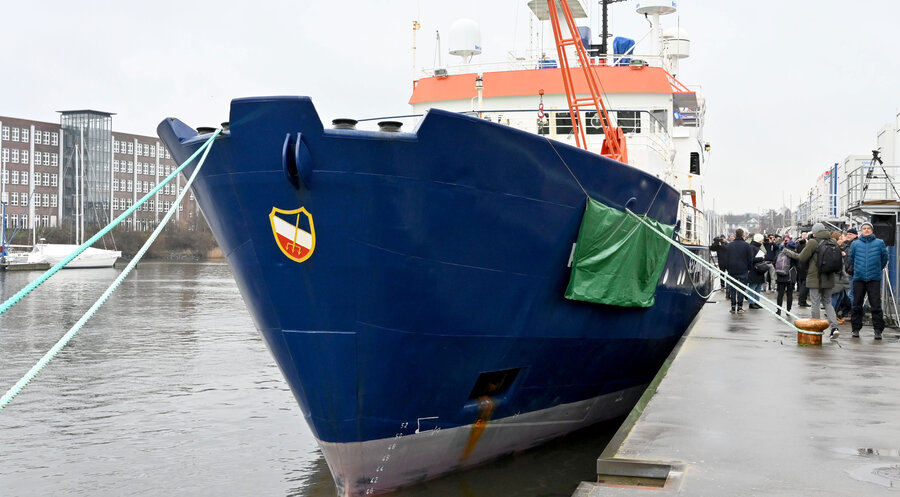 Das Rettungsschiff Sea-Watch 4. Foto: Picture Alliance/Carsten Rehder