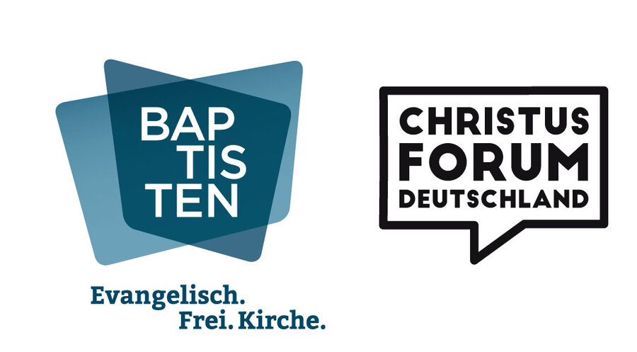 Der Bund Evangelisch-Freikirchlicher Gemeinden und das ChristusForum stehen im Konflikt. Grafiken: Wiki Commons