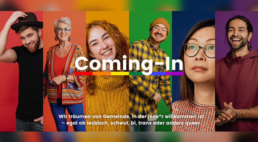 Mit diesem Flyer warb „Coming-In“ für seine Veranstaltung. Foto: coming-in.de