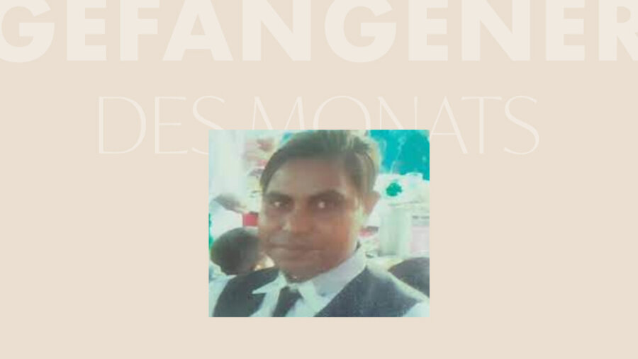 Nadeem James stellte sich am 12. Juli 2016 der Polizei. Foto: Privat
