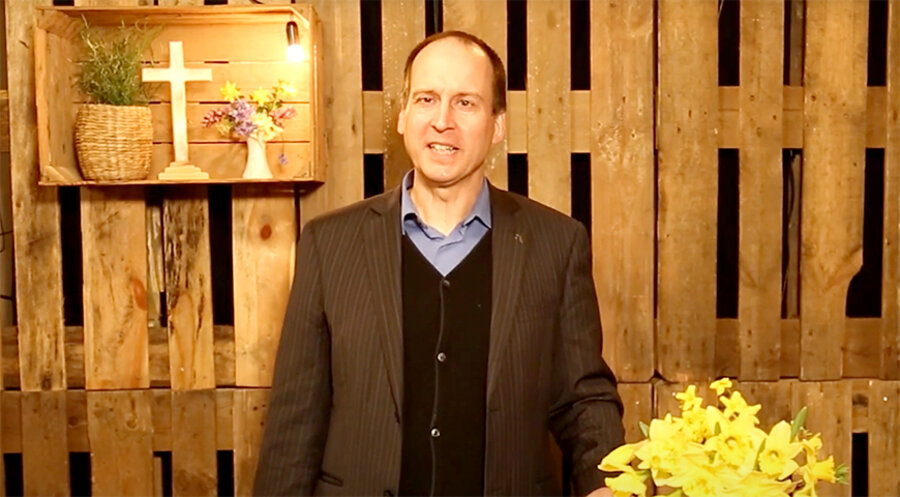 Pastor Marcus Piehl. Screenshot: YouTube/St. Johannis Nordstemmen