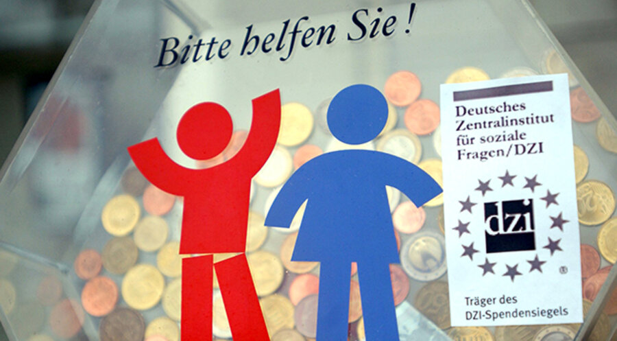 Die Spender gaben in den vergangenen zwölf Monaten durchschnittlich 187 Euro, sieben Prozent mehr im Vergleich zum Vorjahr. Foto: picture alliance/dpa/Stephanie Pilick