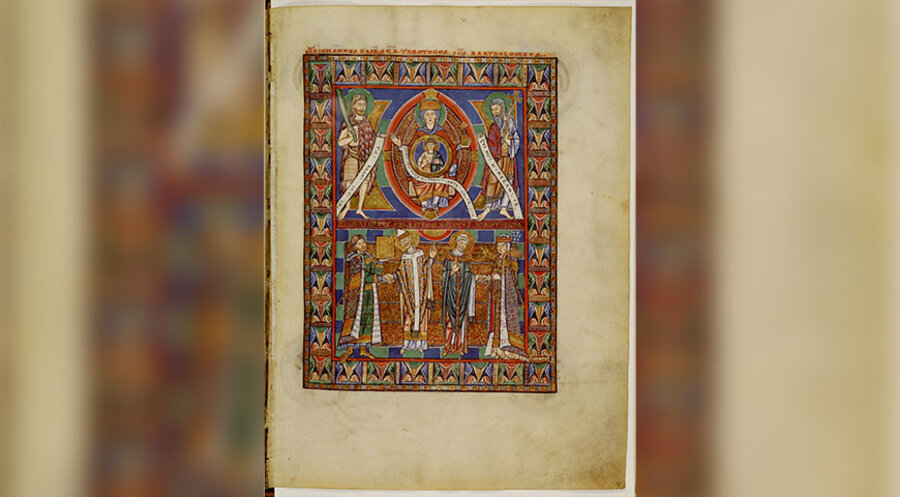Das Evangeliar Heinrichs des Löwen und Mathildes von England. Foto: privat