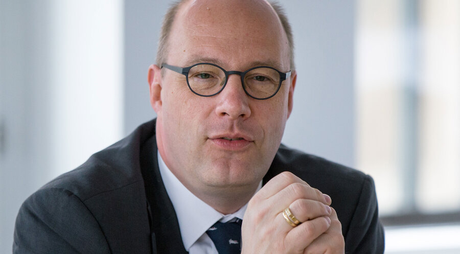 Der evangelische Theologe Christoph Markschies. Foto: Picture Alliance/Hannibal Hanschke