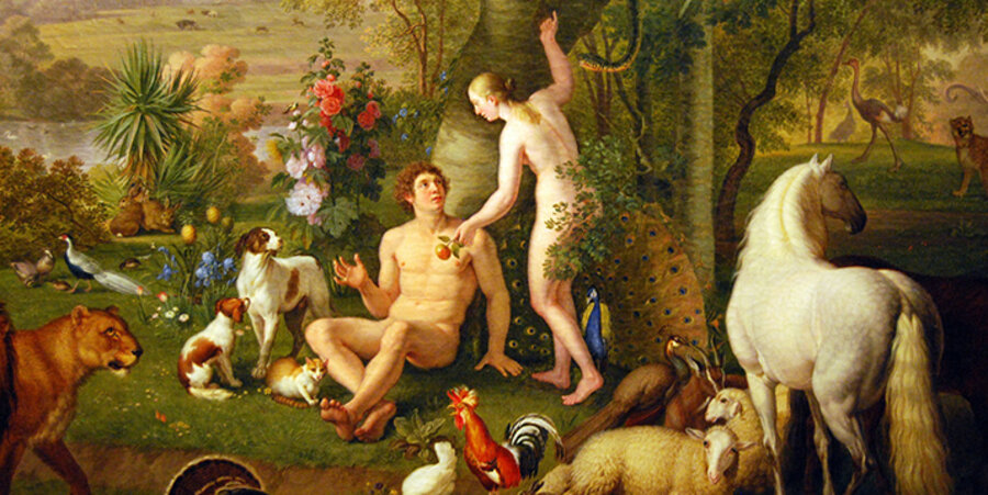 Christen glauben daran, dass Gott die Welt, das Paradies und Adam und Eva geschaffen hat. Foto: pixabay.com