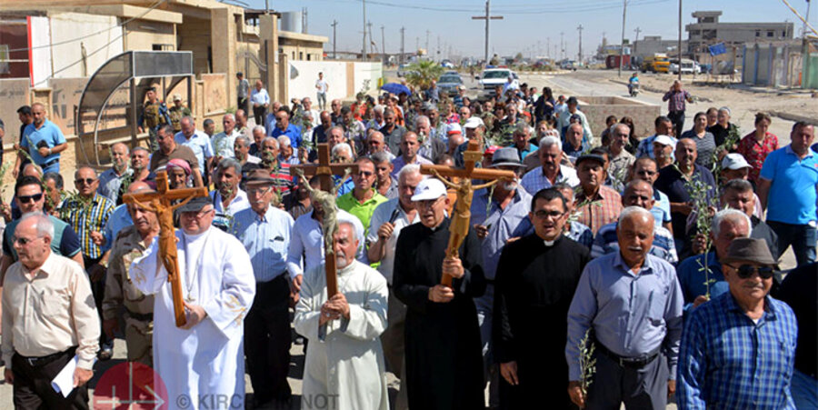 Während viele Christen in die irakische Ninive-Ebene zurückgekehrt sind, befürchten die, die noch in Irakisch-Kurdistan im Norden des Landes wohnen, Anfeindungen schiitischer Milizen. Foto: Kirche in Not